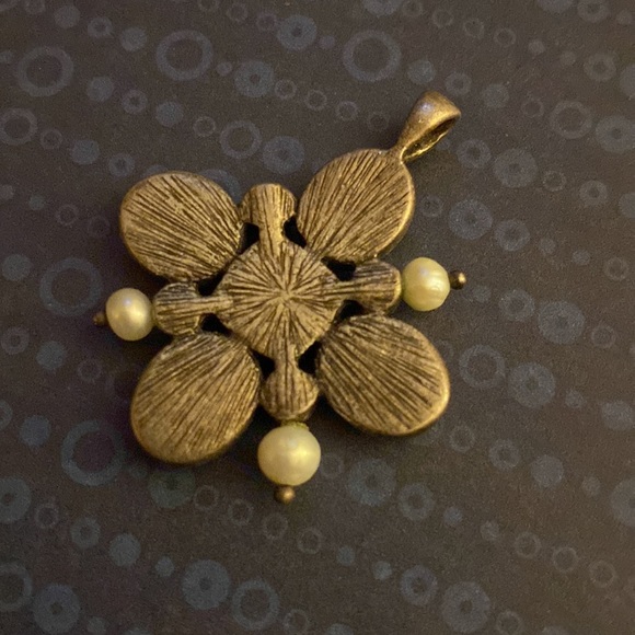 Lot of Green/blue stone and iridescent opal stone pendants - Picture 2 of 5